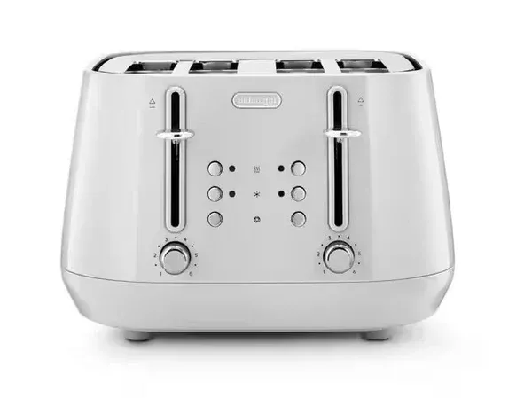 DeLonghiEclettica CTY4003.WH 4-Slice Toaster - White 8004399029576