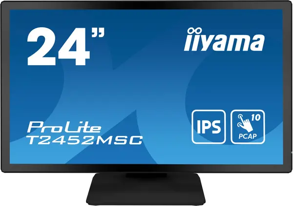 iiyama ProLite 23.8" T2452MSC-B1 Full HD IPS LCD Touch Screen Monitor