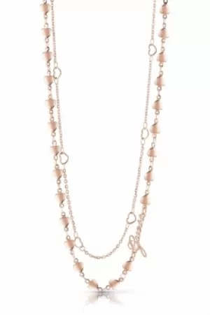 Guess Jewellery Rose Gold Necklace UBN28002