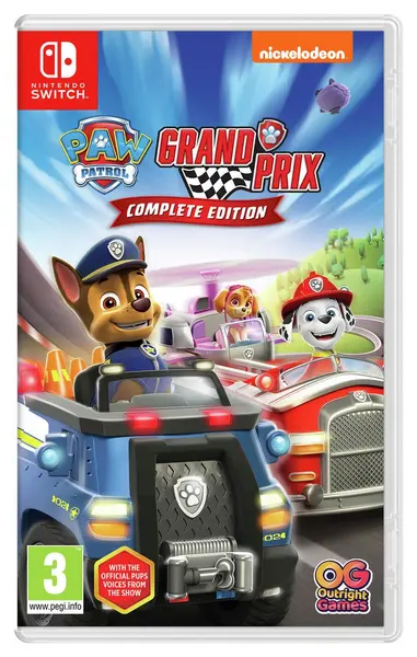 PAW Patrol Grand Prix Complete Edition Nintendo Switch Game