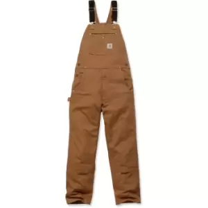 Carhartt Mens Cotton Triple Stitched Durable Bib Overalls Waist 30' (76cm), Inside Leg 34' (86cm)