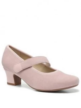 Hotter Charmaine Formal Mary Jane Shoes - Blush