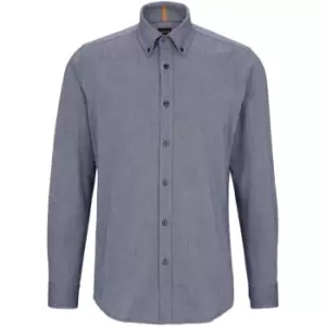 Boss Rickert Long Sleeve Shirt - Blue