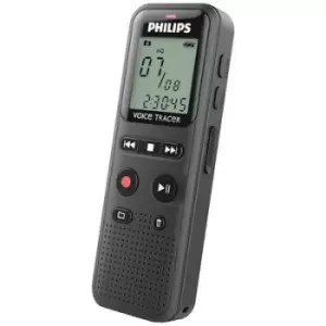 Philips DVT-1160 Digital dictaphone Max. recording time 150 h Black