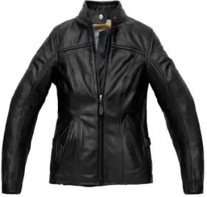 Spidi Rock Womens Jacket, black, Size 46, black, Size 46 for Women