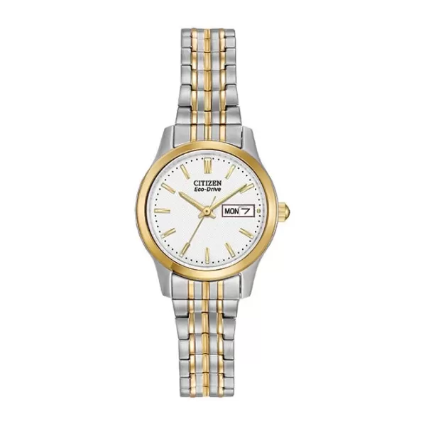 Ladies Eco-Drive Expansion Bracelet Watch EW3154-90A