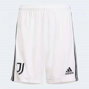 adidas Juventus Home Shorts 2021 2022 Junior - White