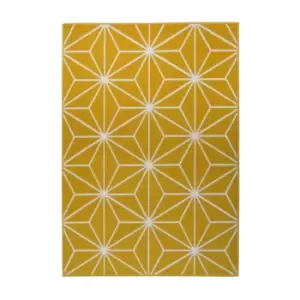 Homemaker Maestro Star Rug Ochre 160X230Cm