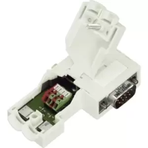 WAGO 750-971 D-SUB Plug Connector For Profibus Number of pins=9 Plug, right angle