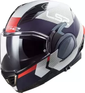 LS2 FF900 Valiant II Citius Helmet, white-blue, Size S, white-blue, Size S