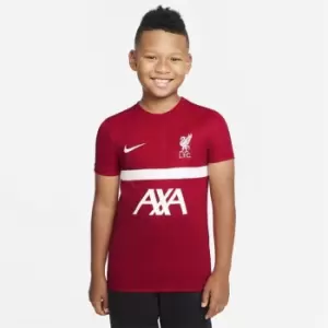 Nike Liverpool Academy Pro Training Top 2021 2022 Junior - Red