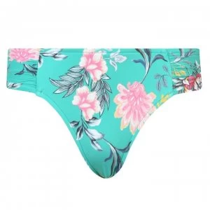 Seafolly Seafolly Printed Retro Bikini Briefs - EVERGREEN