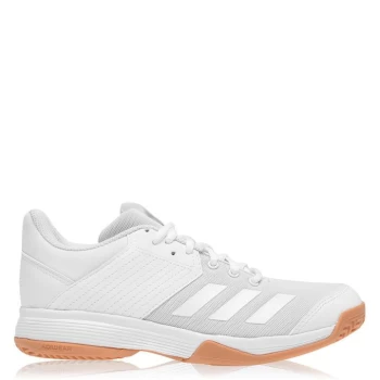 adidas Ligra Womens Volleyball Shoes - White/Black