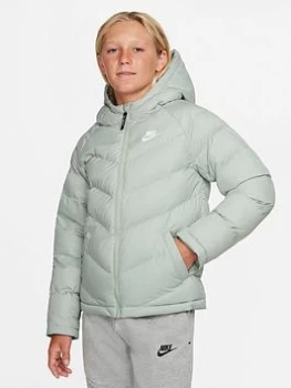 Boys, Nike U Nsw Synthetic Fill Jacket - Blue/White, Size M