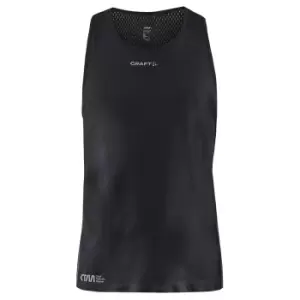 Craft Mens Mesh Wrap Tank Top (M) (Black)