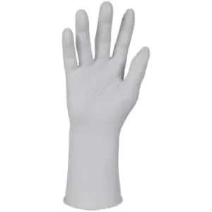 Kimtech - G3 Disposable Gloves, White, Nitrile, Powder Free, Textured, Size 8.5, p - White