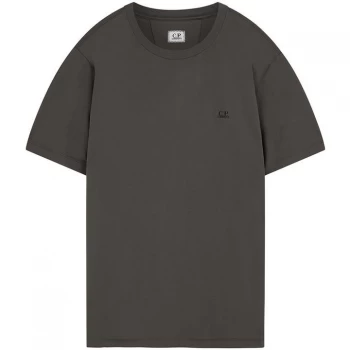 CP COMPANY Short Sleeve Basic Logo T-Shirt - Ivy Green 665