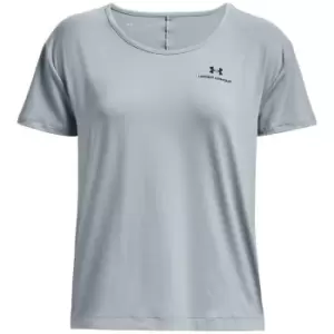 Under Armour Rush Energy Short Sleeve T Shirt Womens - Blue