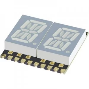 Alphanumeric segment display Red 10.16mm 1.85 V No. of digits