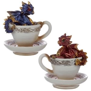 Elements Baby Dragon in a Teacup