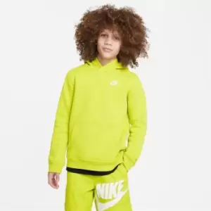 Nike Club Pullover Hoodie Junior Boys - Green