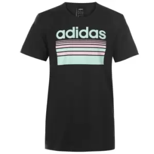 adidas Horizon Linear Mens T-Shirt - Black