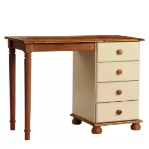 Copenhagen Single Dressing Table, Cream