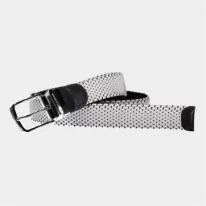 Paul And Shark Woven Belt - White