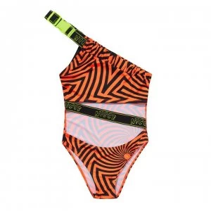 Nicce Sierra Swimsuit Womens - Shocking Orange