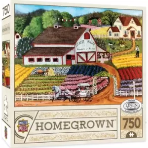 Masterpieces Puzzle Homegrown Fresh Flowers Puzzle 750 piece jigsaw puzzle