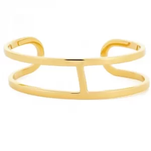 Tommy Hilfiger Gold Plated Open Cuff Bangle 2701048