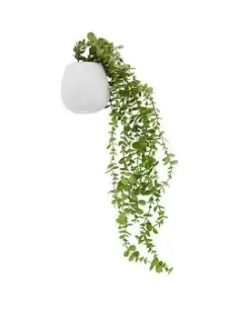 Premier Housewares Fiori Trailing Ivy In White Pot