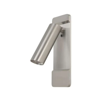 Leds-c4 Lighting - Leds-C4 Lire - LED Wall Reading Light Satin Nickel 179lm 2700K