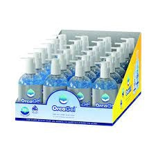 Orcagel Hand Sanitiser 250ml Pump 70 Pack of 24 ORC034