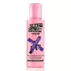 Crazy Color Semi Permanent Hair Colour Cream - Violette 100ml