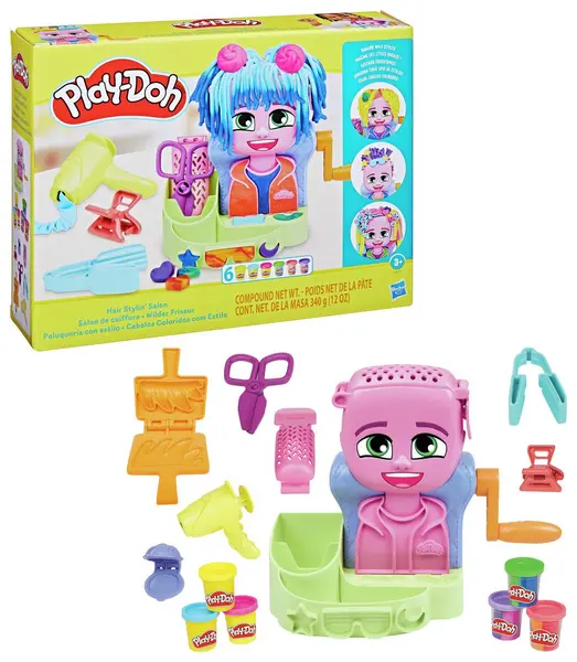 Play-Doh Hair Play Reimagined Playset