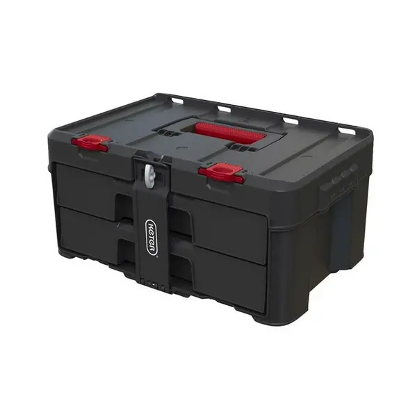 Keter Keter - Roc 253384 Stack n Roll 2-Drawer Tool Box Case Unit KETSNR2DU 253384