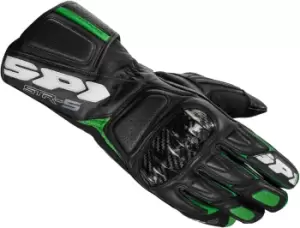 Spidi STR-5 Gloves, black-green, Size 2XL, black-green, Size 2XL