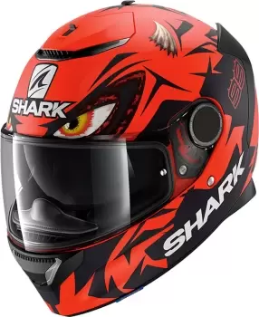 Shark Spartan Replica Lorenzo Austrian GP Mat Helmet, black-red, Size 2XL, black-red, Size 2XL