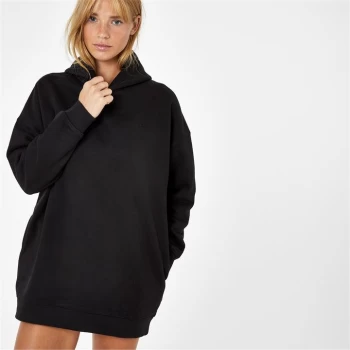 Jack Wills Longline Hoodie - Black