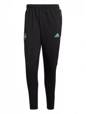 adidas Mens 21/22 Arsenal Training Pant, Black, Size S, Men