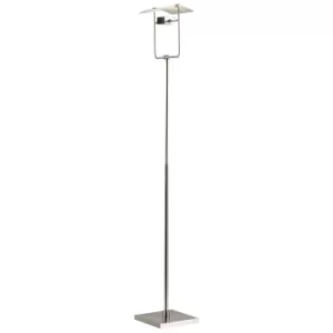 Washignton Uplighter Floor Lamp Satin Nickel