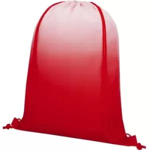 Bullet Gradient Backpack (One Size) (Red/White) - Red/White