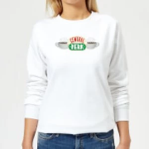 Friends Central Perk Womens Sweatshirt - White - L