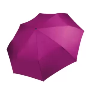 Kimood Foldable Compact Mini Umbrella (One Size) (Fuchsia)