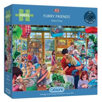 Furry Friends XXL Jigsaw Puzzle - 500 Pieces