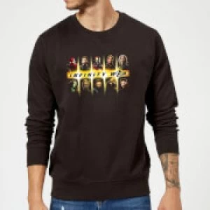 Avengers Team Lineup Sweatshirt - Black - S