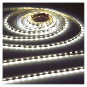 KnightsBridge Cool White 24V LED IP20 Flexible Indoor Rope Lighting Strip - 20 Meter