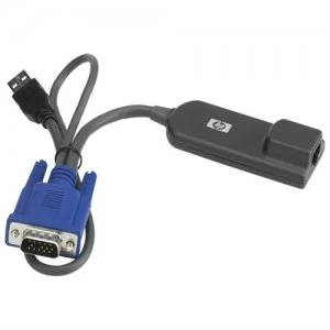 HPE KVM Console USB Interface Adapter KVM cable Black