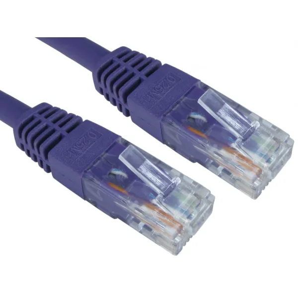 Cables Direct 0.25m CAT6 Patch Cable (Violet)